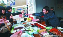 淮北一小门口摆摊卖什么